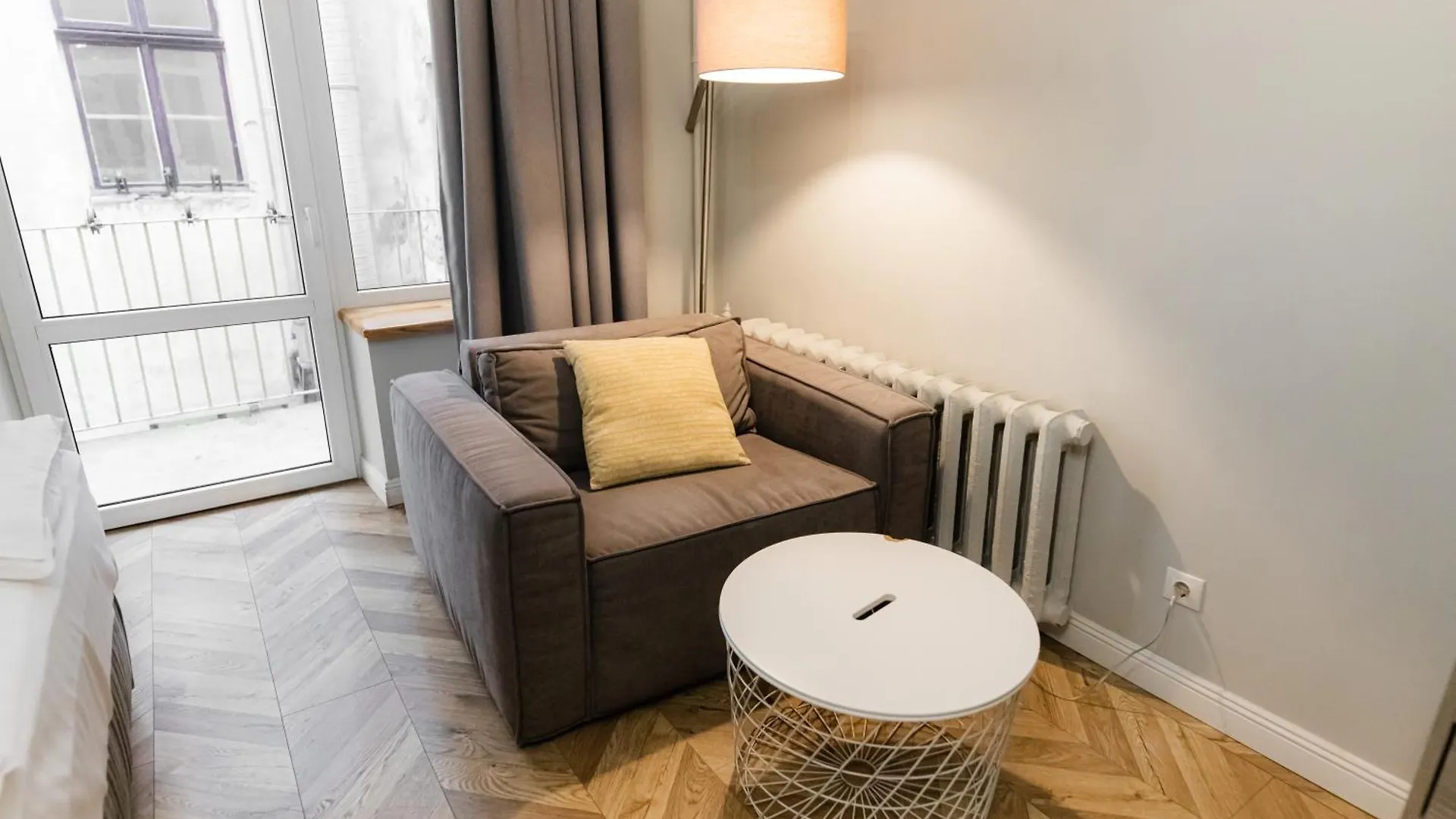 Estúdio Apartamento de 41m2, com 1 casa de banho, na área Distrito Halytskyi Lviv
